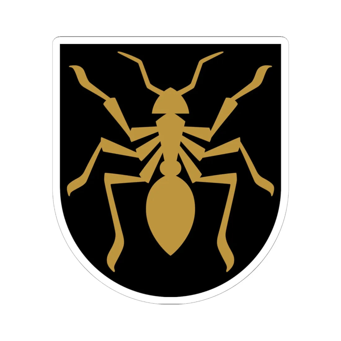 Multia vaakuna (Finland) (Coat of Arms) STICKER Vinyl Kiss-Cut Decal 6 Inch White - The Sticker Space