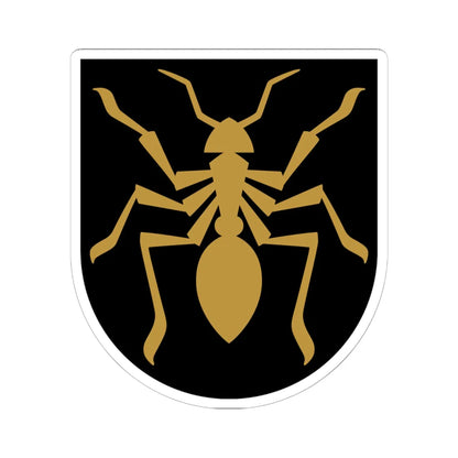 Multia vaakuna (Finland) (Coat of Arms) STICKER Vinyl Kiss-Cut Decal 6 Inch White - The Sticker Space