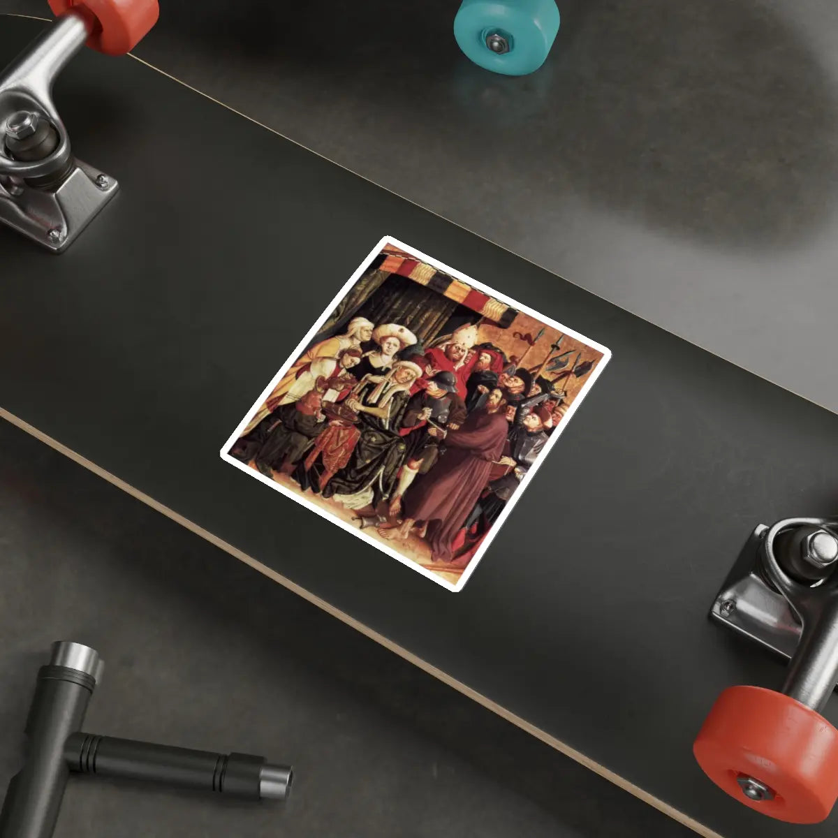 SKU:29429966603456055803 Sticker types:White Shape:Die-Cut Sizes:5" × 5"