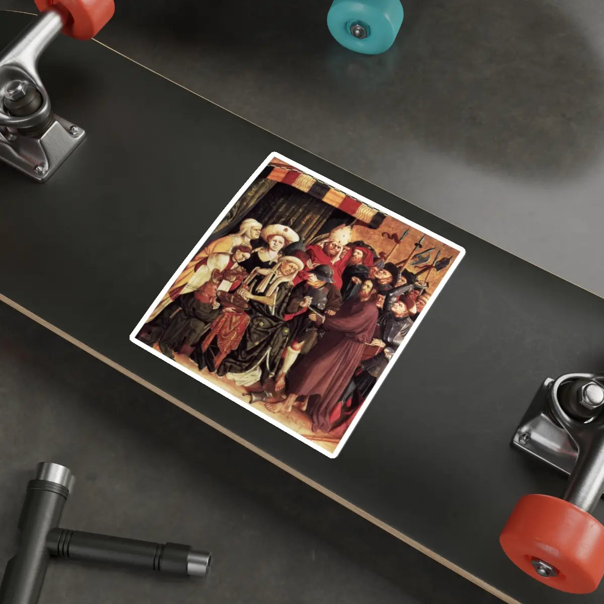 SKU:29691816316743976655 Sticker types:White Shape:Die-Cut Sizes:6" × 6"