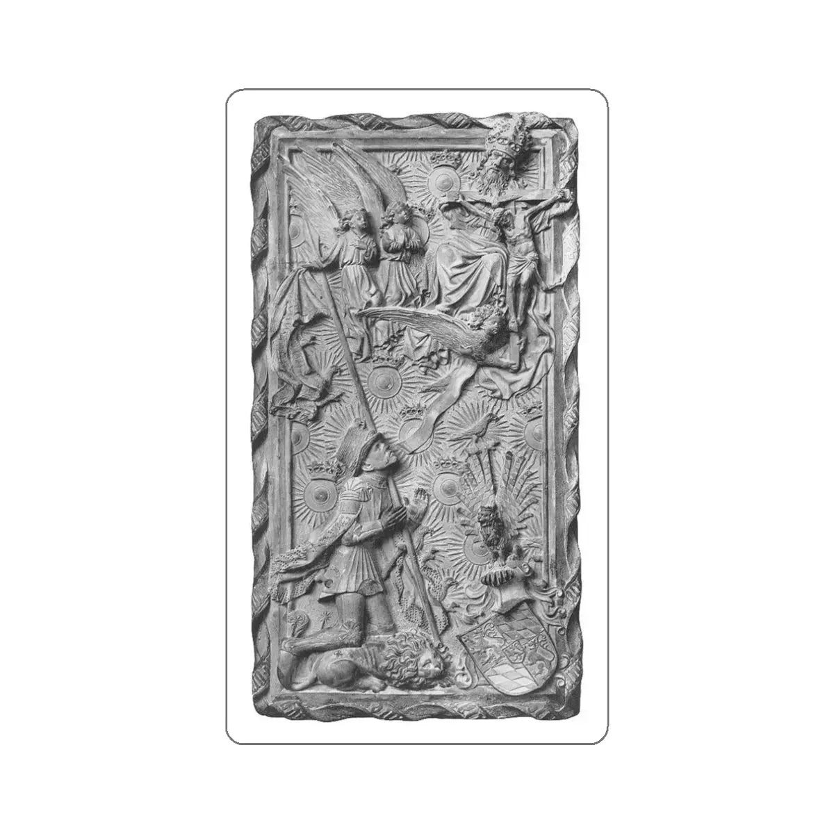 SKU:10709240572121899614 Sticker types:White Shape:Die-Cut Sizes:3" × 3"