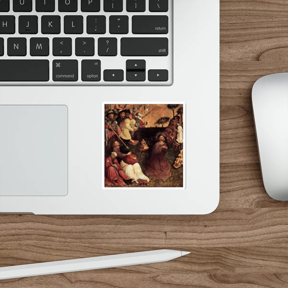 SKU:12695727631218636490 Sticker types:White Shape:Die-Cut Sizes:3" × 3"