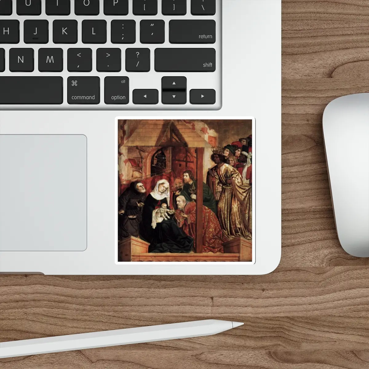 SKU:33145365744393711107 Sticker types:White Shape:Die-Cut Sizes:4" × 4"