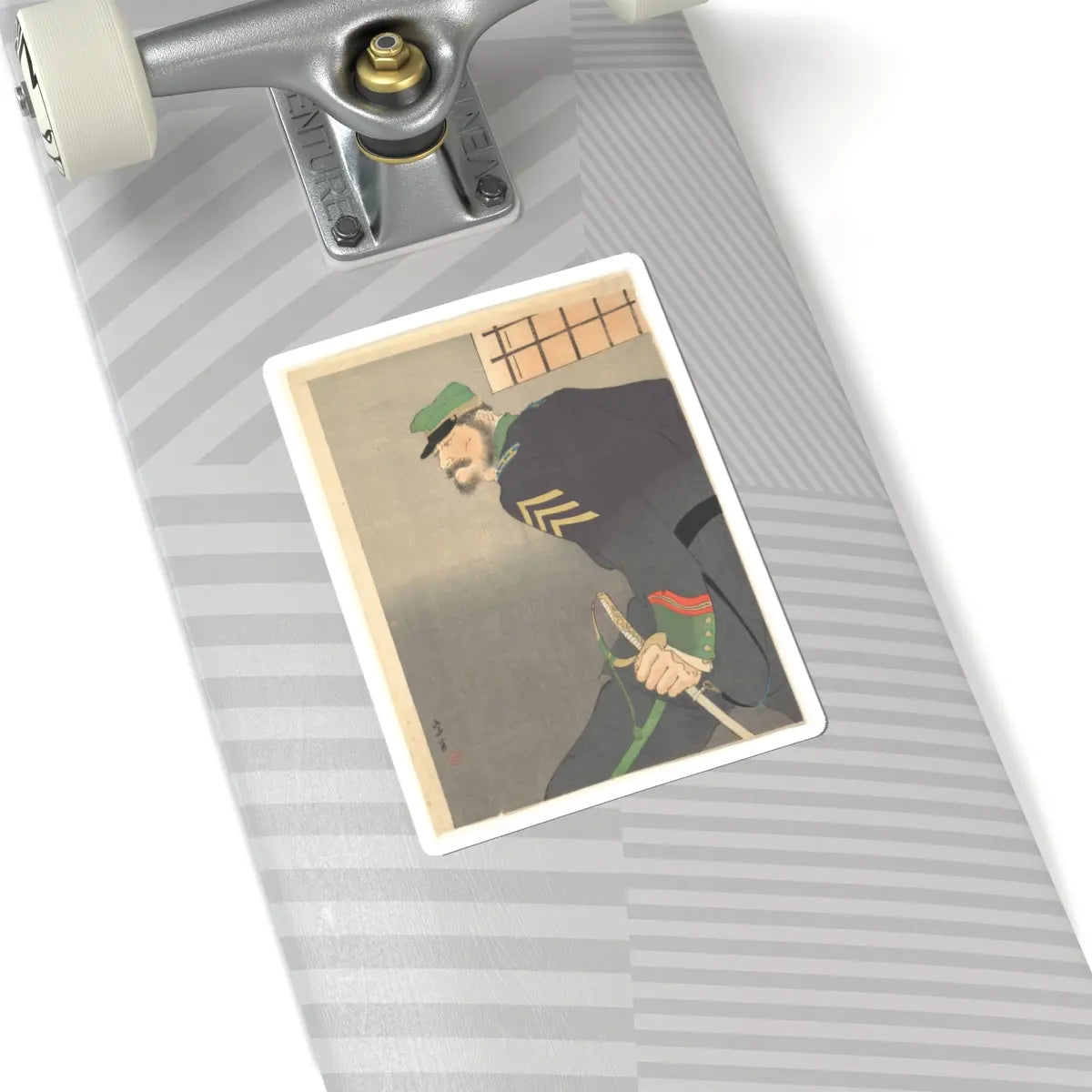 SKU:TSS-STICK-MNKPRN-6X6-13WEC Sizes:6" × 6" Types:White