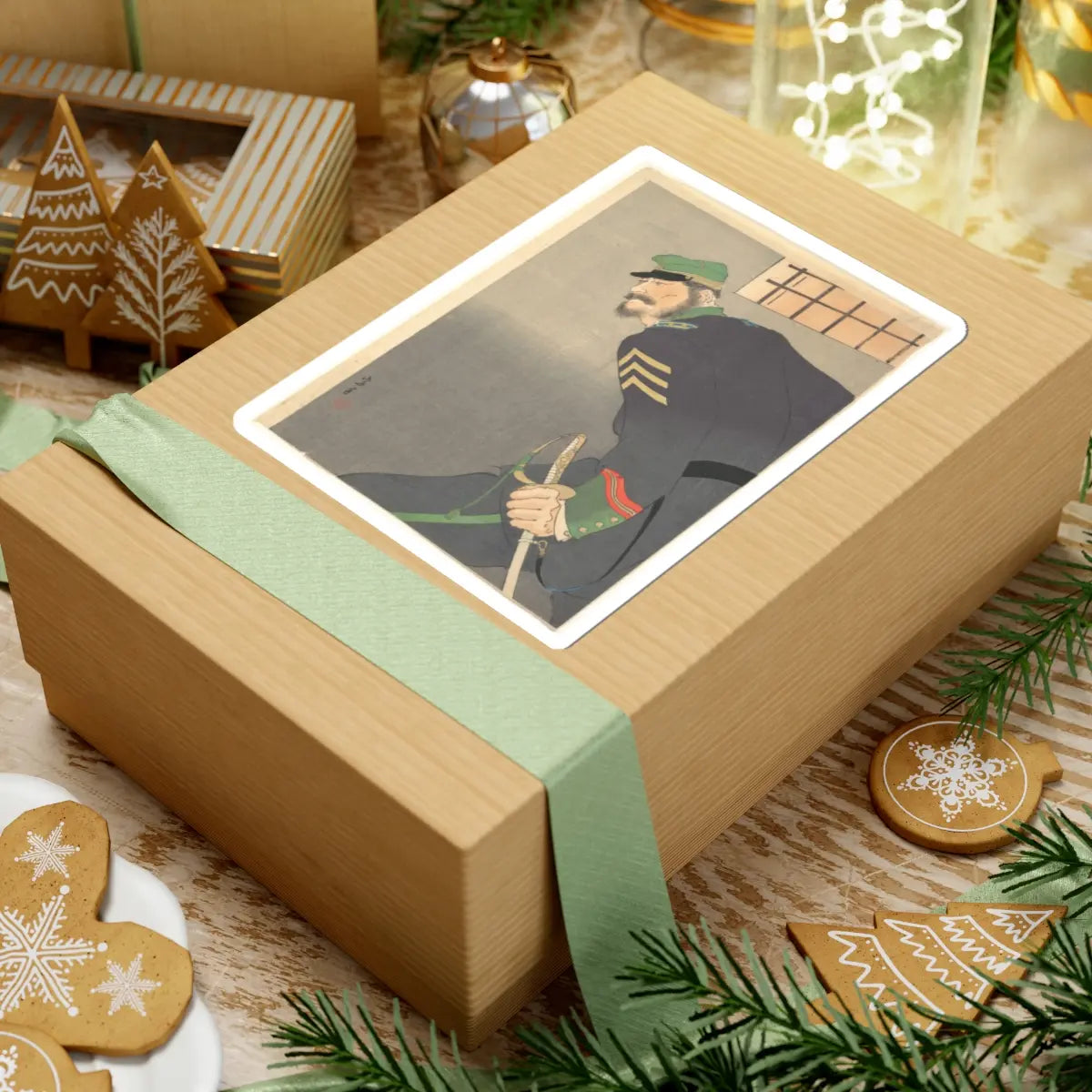 SKU:TSS-STICK-MNKPRN-6X6-13WEC Sizes:6" × 6" Types:White