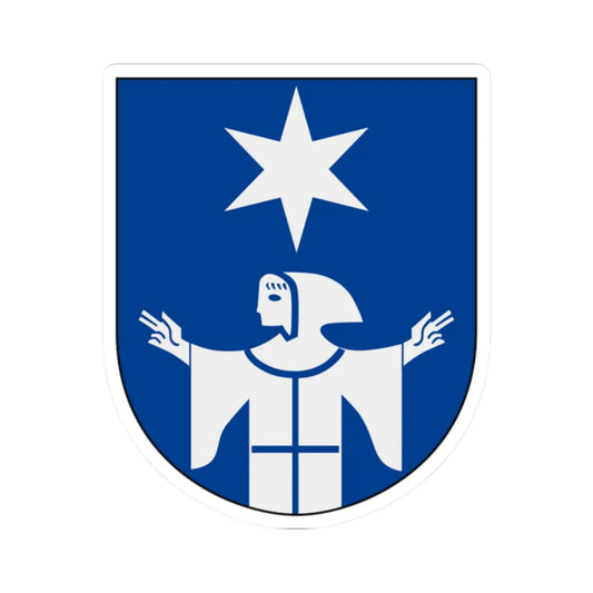 Munck af Fulkila vapen alternativ (Sweden) (Coat of Arms) STICKER Vinyl Kiss-Cut Decal 2 Inch White - The Sticker Space