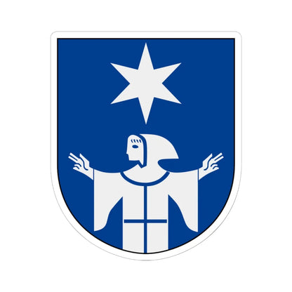 Munck af Fulkila vapen alternativ (Sweden) (Coat of Arms) STICKER Vinyl Kiss-Cut Decal 6 Inch White - The Sticker Space