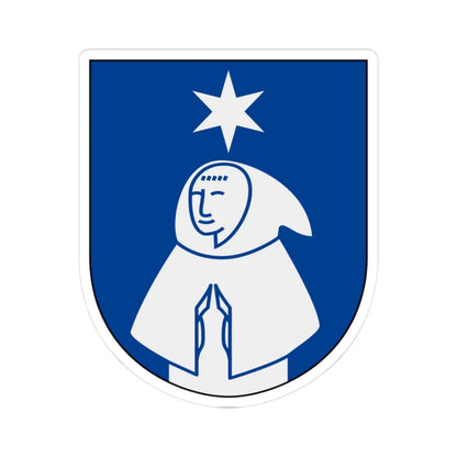 Munck af Fulkila vapen (Sweden) (Coat of Arms) STICKER Vinyl Kiss-Cut Decal 3 Inch White - The Sticker Space