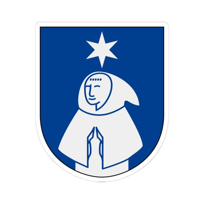 Munck af Fulkila vapen (Sweden) (Coat of Arms) STICKER Vinyl Kiss-Cut Decal 4 Inch White - The Sticker Space