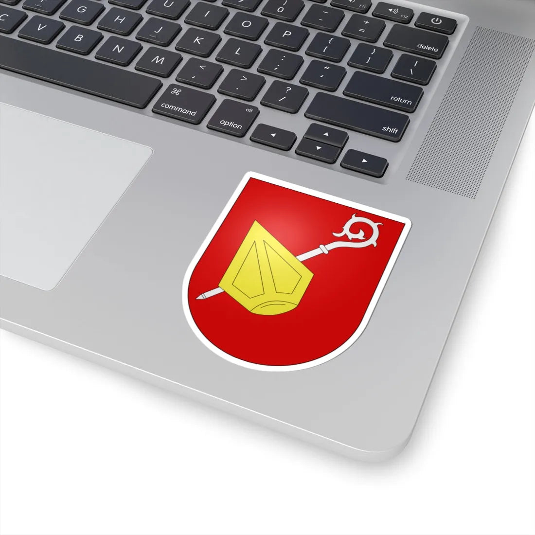 Mund-coat of arms (Switzerland) (Coat of Arms) STICKER Vinyl Kiss-Cut Decal - The Sticker Space