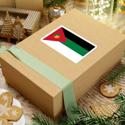 Munir Dakak Palestine Flag Proposal alt 1 1929 (Palestine) STICKER Vinyl Kiss-Cut Decal - The Sticker Space