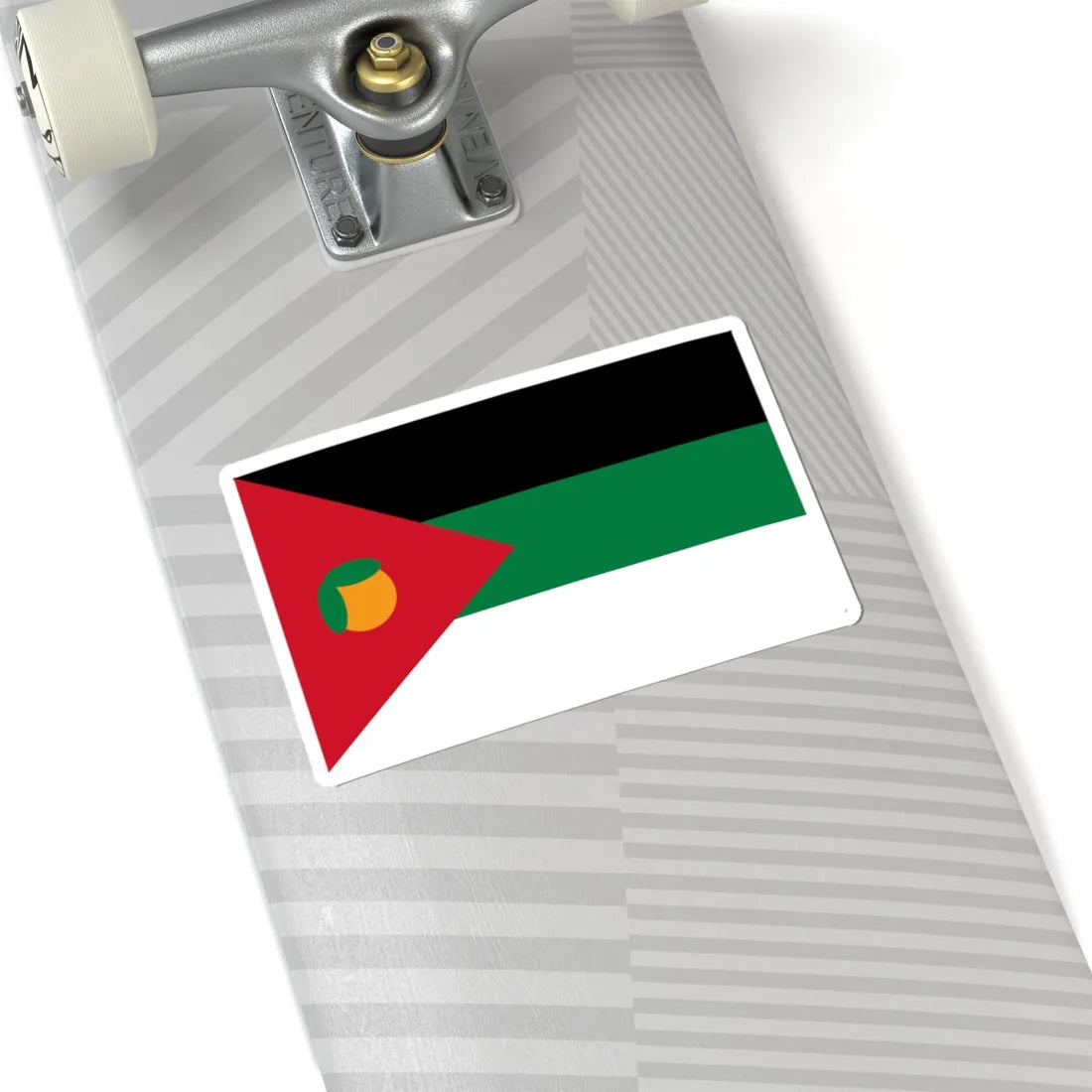 Munir Dakak Palestine Flag Proposal alt 1 1929 (Palestine) STICKER Vinyl Kiss-Cut Decal - The Sticker Space