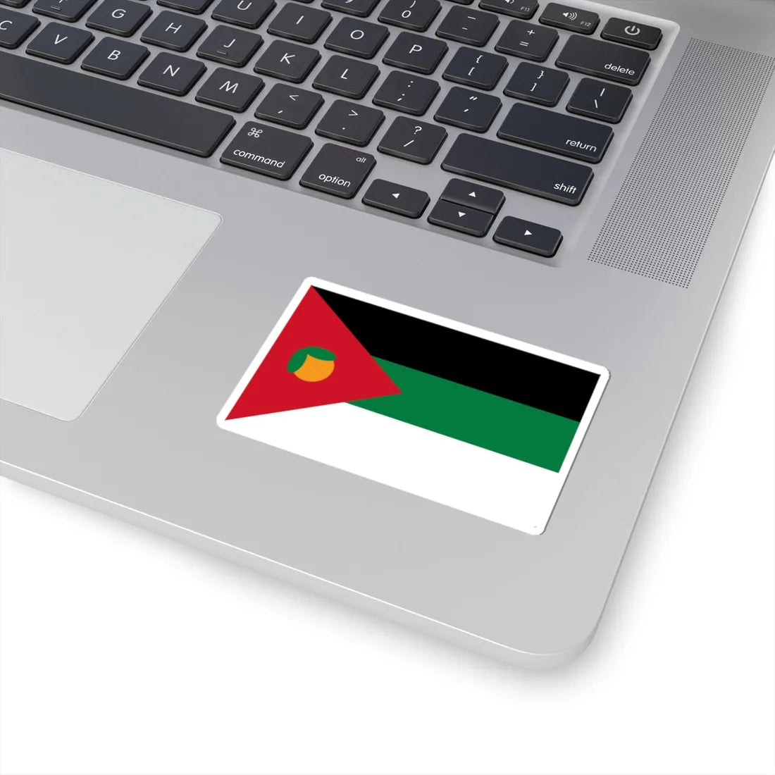 Munir Dakak Palestine Flag Proposal alt 1 1929 (Palestine) STICKER Vinyl Kiss-Cut Decal - The Sticker Space