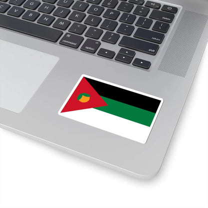 Munir Dakak Palestine Flag Proposal alt 1 1929 (Palestine) STICKER Vinyl Kiss-Cut Decal - The Sticker Space