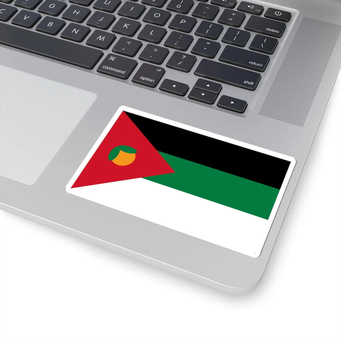 Munir Dakak Palestine Flag Proposal alt 1 1929 (Palestine) STICKER Vinyl Kiss-Cut Decal - The Sticker Space
