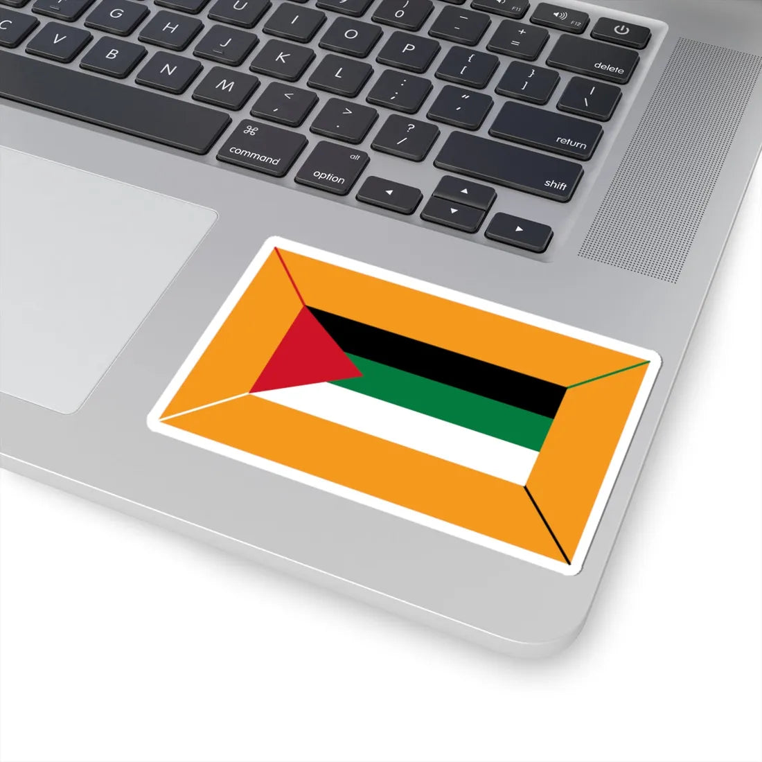 Munir Dakak Palestine Flag Proposal alt 2 1929 (Palestine) STICKER Vinyl Kiss-Cut Decal - The Sticker Space