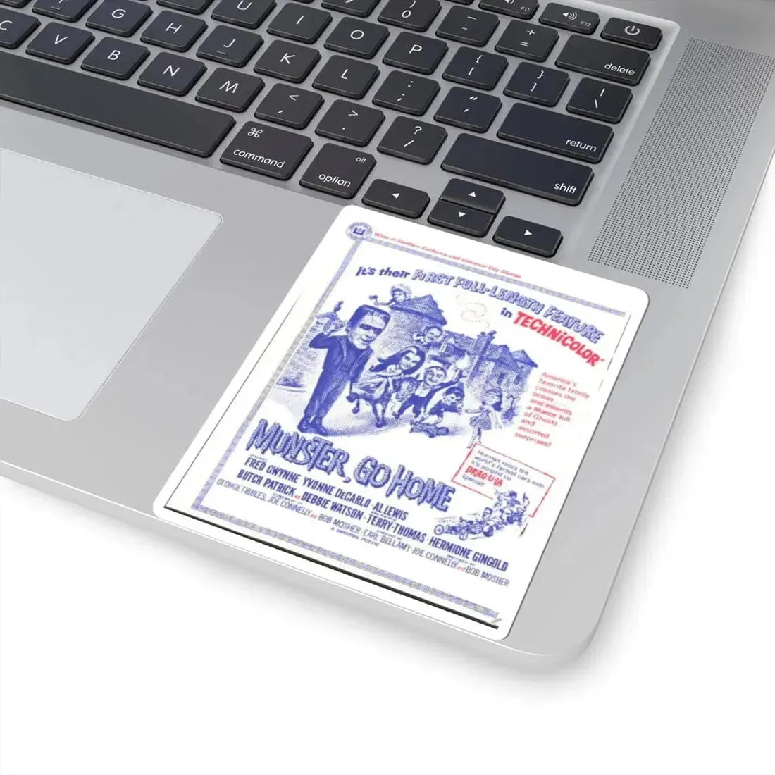 MUNSTER, GO HOME 1966 Movie Poster - STICKER Vinyl Kiss-Cut Decal - The Sticker Space