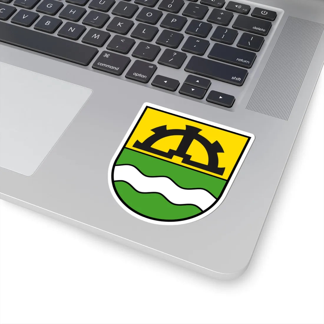 Muolen-coat of arms (Switzerland) (Coat of Arms) STICKER Vinyl Kiss-Cut Decal - The Sticker Space