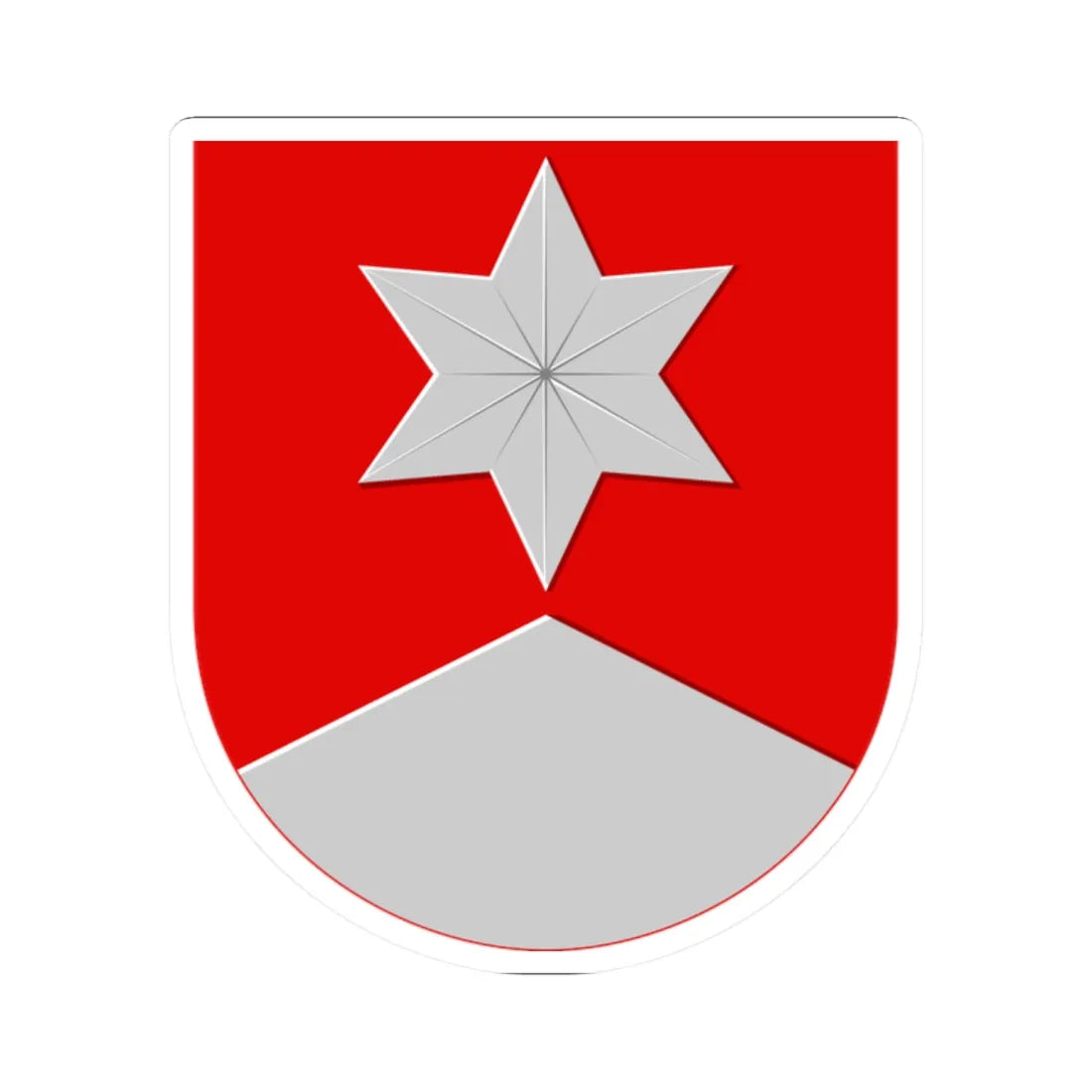 Muonio.vaakuna (Finland) (Coat of Arms) STICKER Vinyl Kiss-Cut Decal 2 Inch White - The Sticker Space