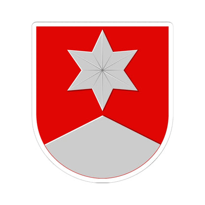 Muonio.vaakuna (Finland) (Coat of Arms) STICKER Vinyl Kiss-Cut Decal 6 Inch White - The Sticker Space