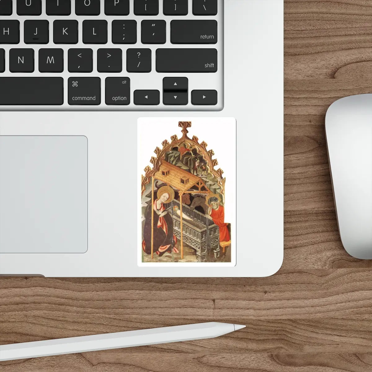 SKU:13171889154489039873 Sticker types:White Shape:Die-Cut Sizes:4" × 4"