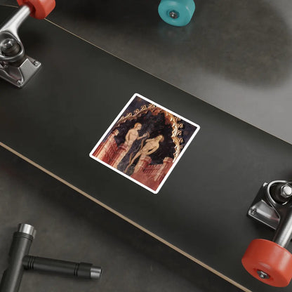 SKU:10020782330761709845 Sticker types:White Shape:Die-Cut Sizes:4" × 4"