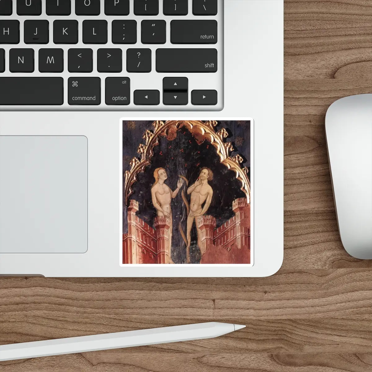 SKU:10020782330761709845 Sticker types:White Shape:Die-Cut Sizes:4" × 4"