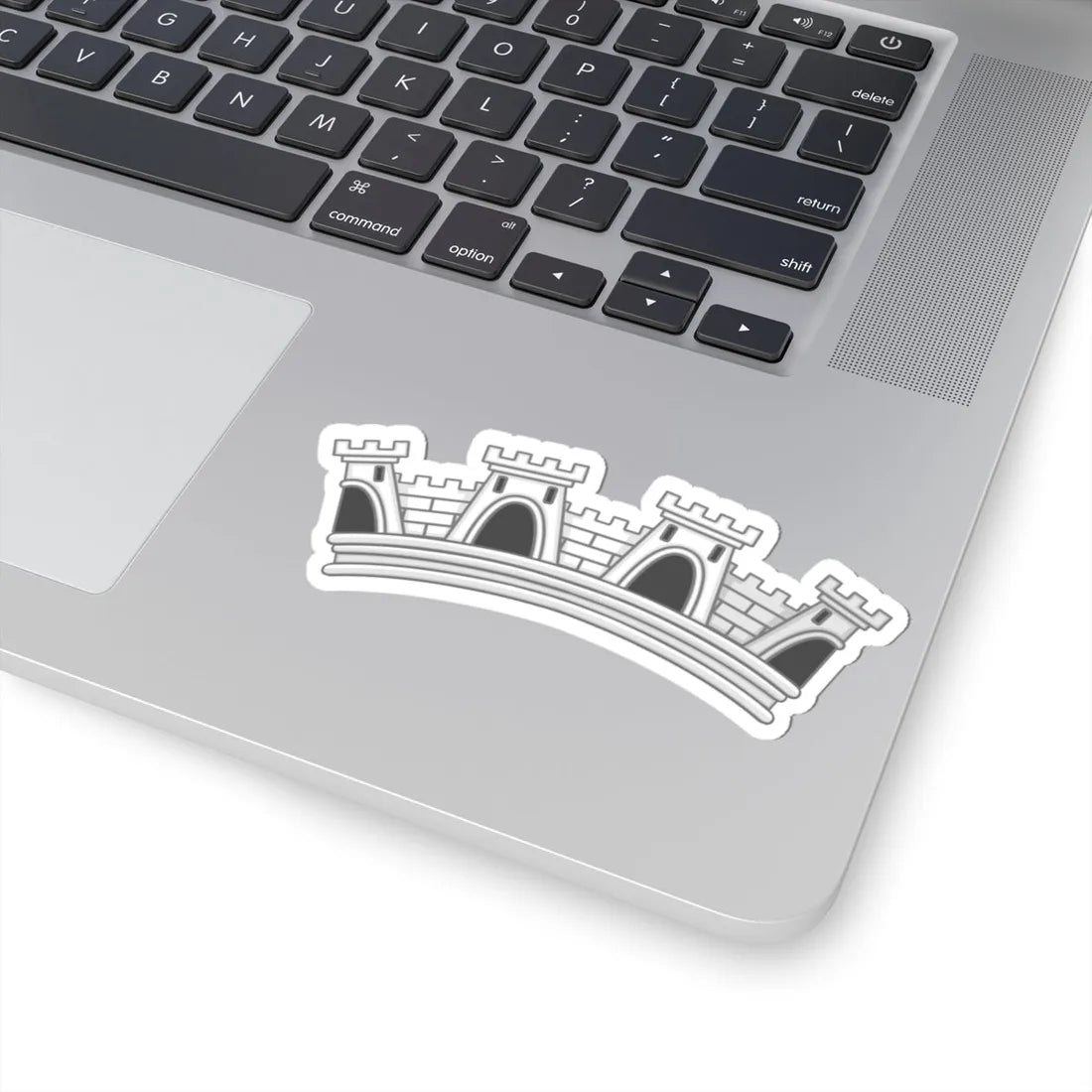 Mural Crown of Town - Portugal (Portugal) (Coat of Arms) STICKER Vinyl Kiss-Cut Decal - The Sticker Space