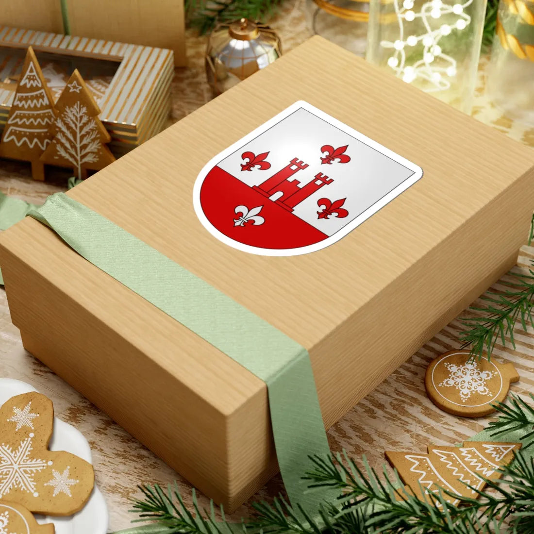 Muralto-coat of arms (Switzerland) (Coat of Arms) STICKER Vinyl Kiss-Cut Decal - The Sticker Space