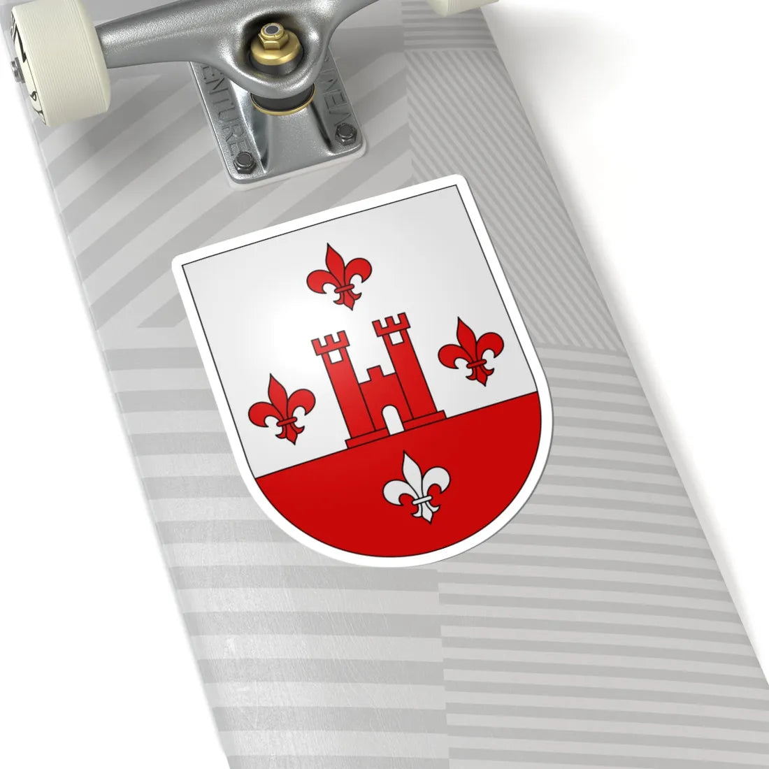 Muralto-coat of arms (Switzerland) (Coat of Arms) STICKER Vinyl Kiss-Cut Decal - The Sticker Space