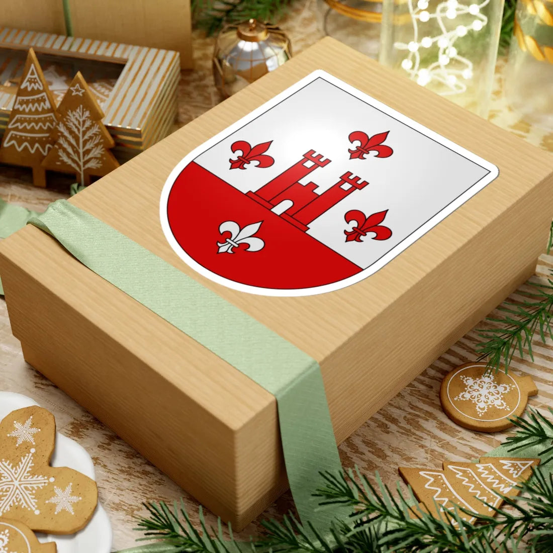 Muralto-coat of arms (Switzerland) (Coat of Arms) STICKER Vinyl Kiss-Cut Decal - The Sticker Space