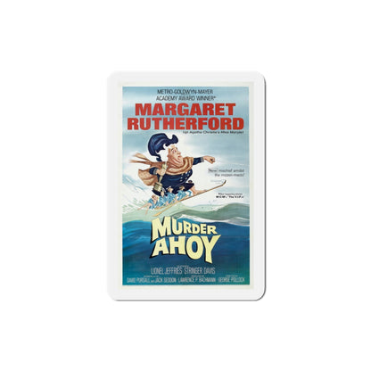 Murder Ahoy 1964 Movie Poster Die-Cut Magnet-3 Inch-The Sticker Space