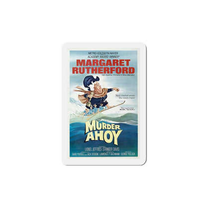 Murder Ahoy 1964 Movie Poster Die-Cut Magnet-5 Inch-The Sticker Space