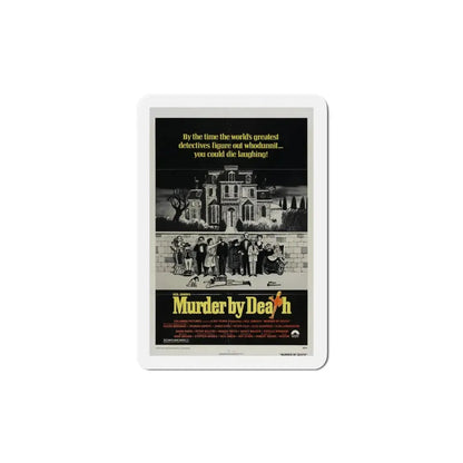 Murder by Death 1976 Movie Poster Refrigerator Magnet 5 Inch - The Sticker Space
