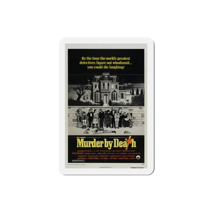 Murder by Death 1976 Movie Poster Refrigerator Magnet - The Sticker Space