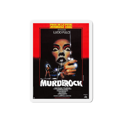 MURDER ROCK (FRENCH) 1984 Movie Poster - Refrigerator Magnet-5" x 5"-The Sticker Space