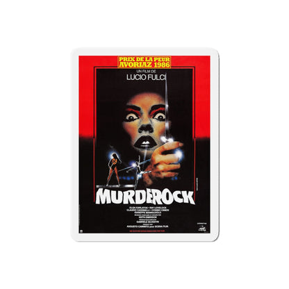 MURDER ROCK (FRENCH) 1984 Movie Poster - Refrigerator Magnet-6" × 6"-The Sticker Space