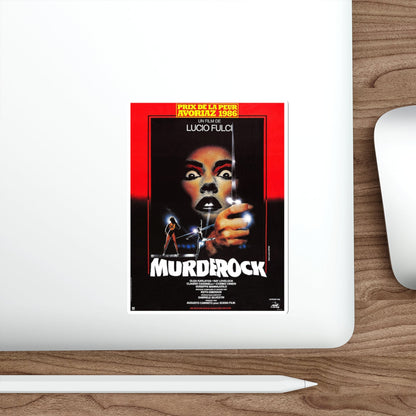 MURDER ROCK (FRENCH) 1984 Movie Poster STICKER Vinyl Die-Cut Decal-The Sticker Space