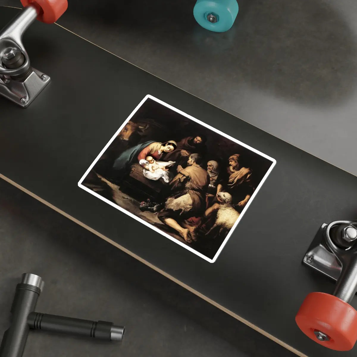 SKU:26488273161603770297 Sticker types:White Shape:Die-Cut Sizes:6" × 6"
