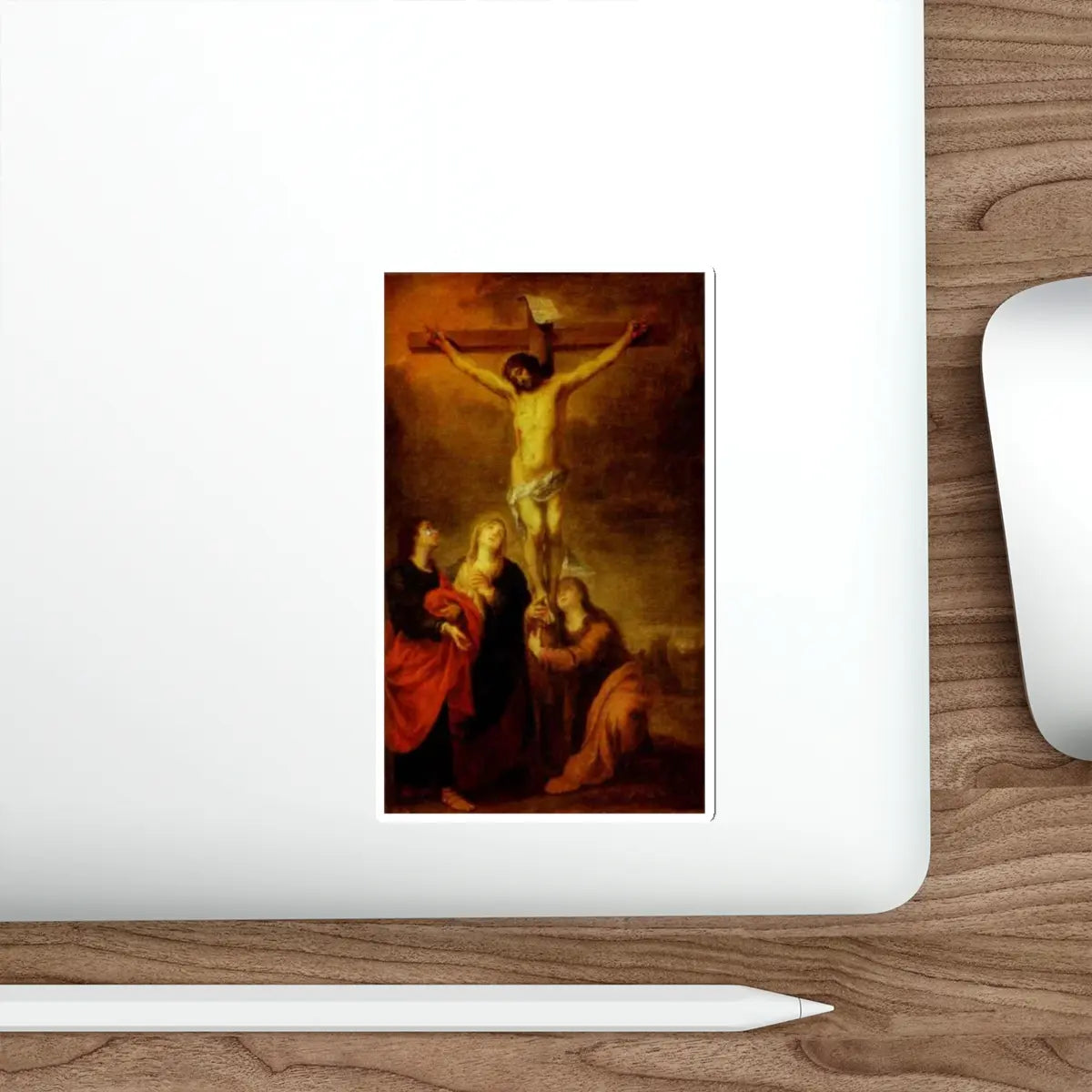 SKU:16135987521901541758 Sticker types:White Shape:Die-Cut Sizes:5" × 5"