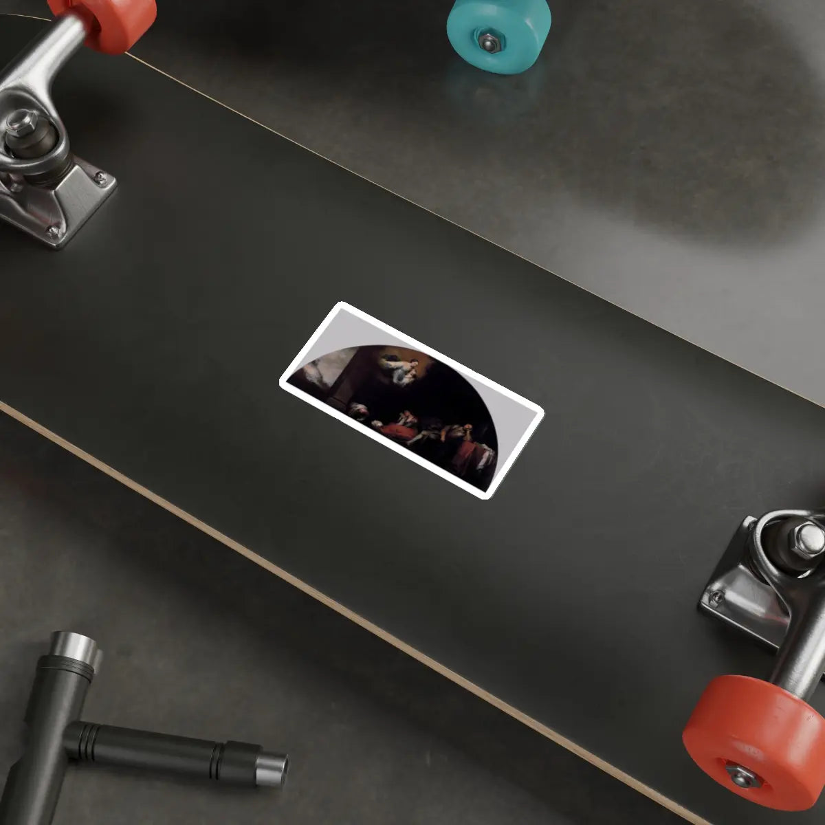 SKU:17269820075934445572 Sticker types:White Shape:Die-Cut Sizes:4" × 4"