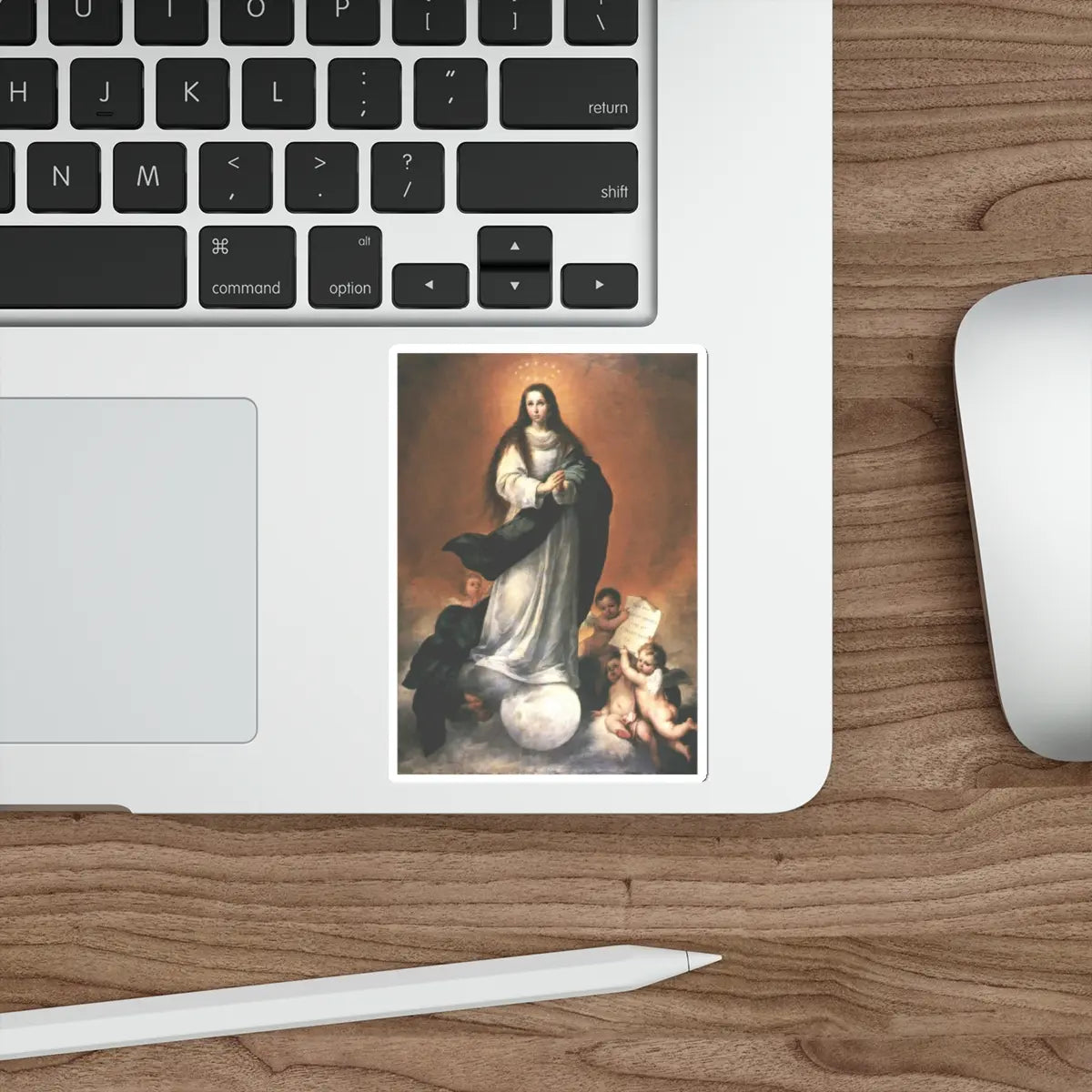 SKU:19212215938771717048 Sticker types:White Shape:Die-Cut Sizes:4" × 4"