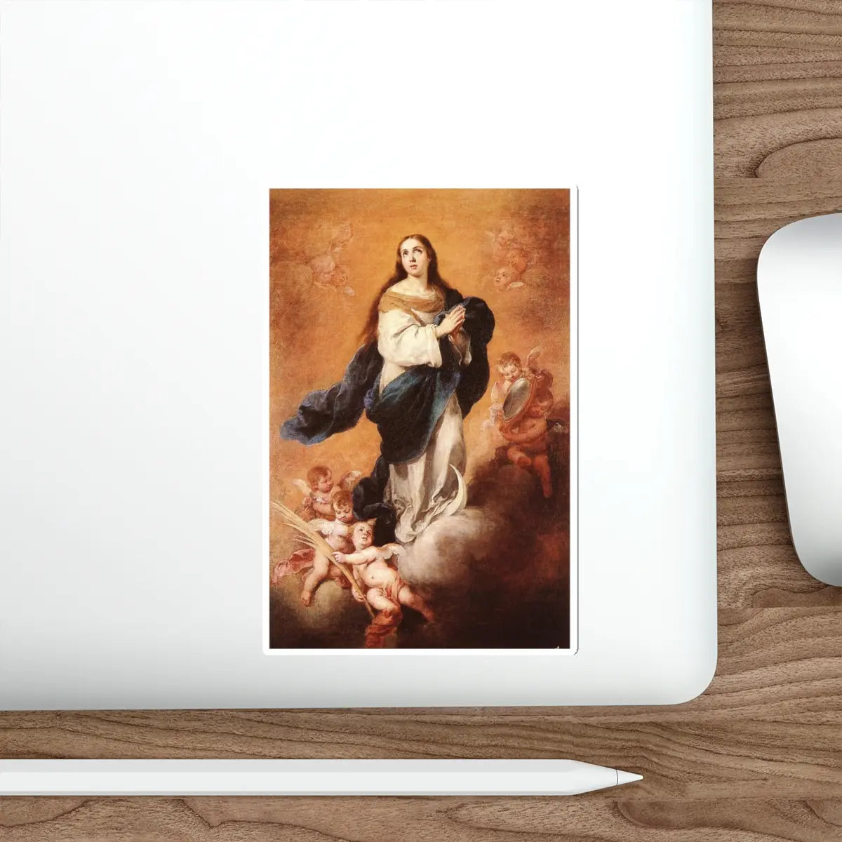 SKU:39107796187576271152 Sticker types:White Shape:Die-Cut Sizes:5" × 5"