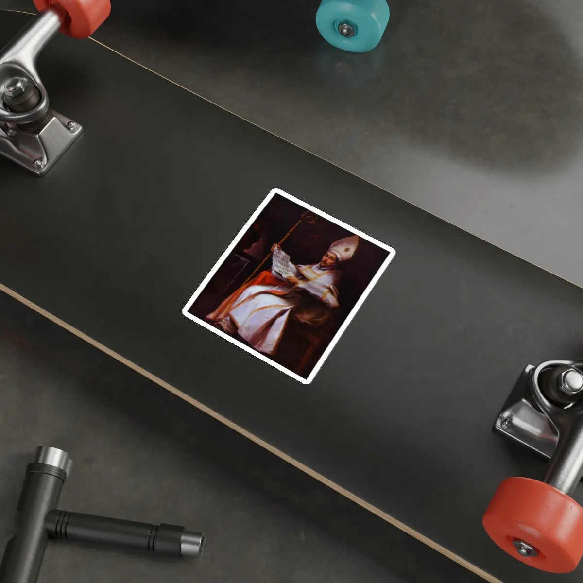 SKU:31395204656659536433 Sticker types:White Shape:Die-Cut Sizes:4" × 4"
