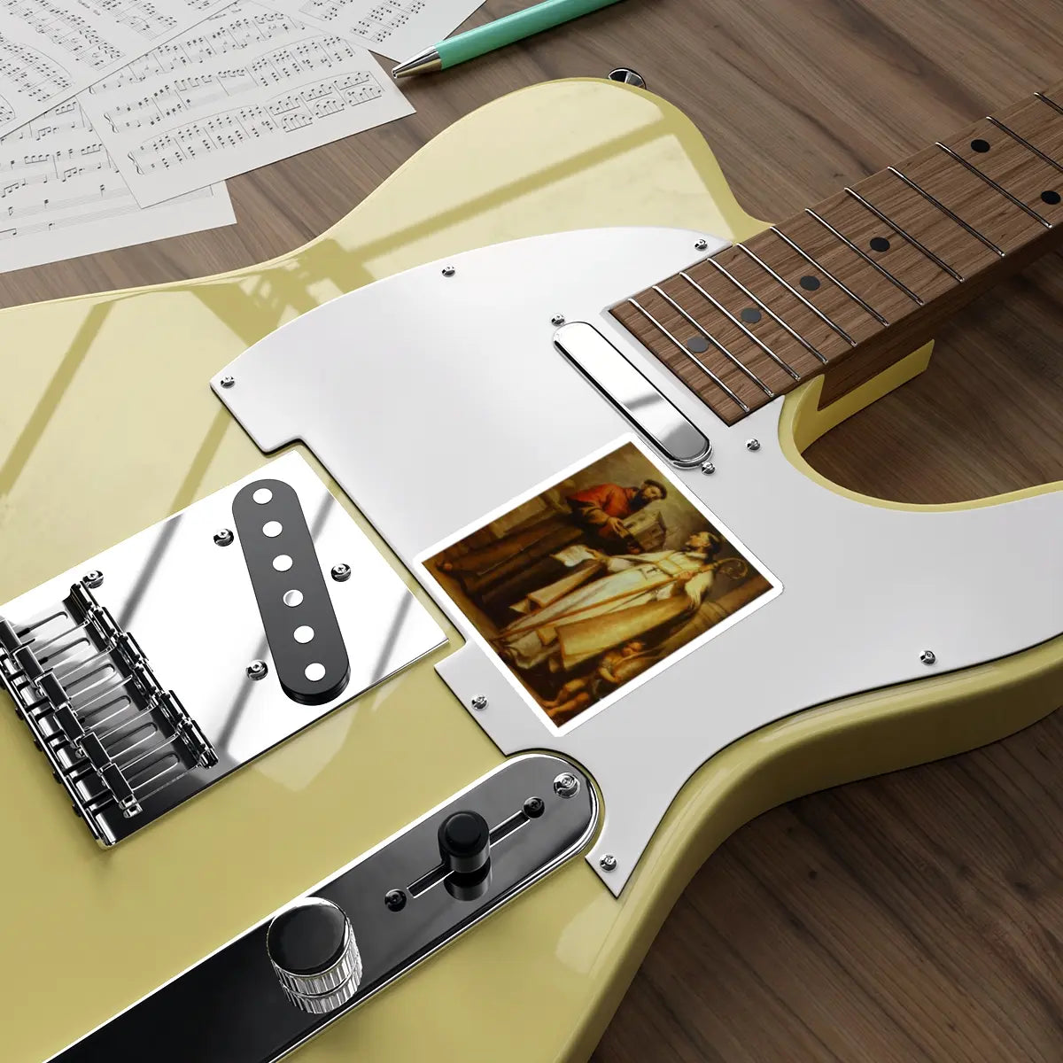 SKU:30424298998982399269 Sticker types:White Shape:Die-Cut Sizes:4" × 4"