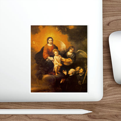 MURILLO, Bartolome Esteban - The Infant Jesus Distributing Bread to Pilgrims 2 (Artwork) STICKER Vinyl Die-Cut Decal-The Sticker Space