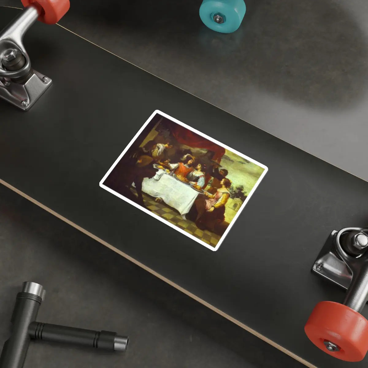 SKU:19959634666036752025 Sticker types:White Shape:Die-Cut Sizes:5" × 5"