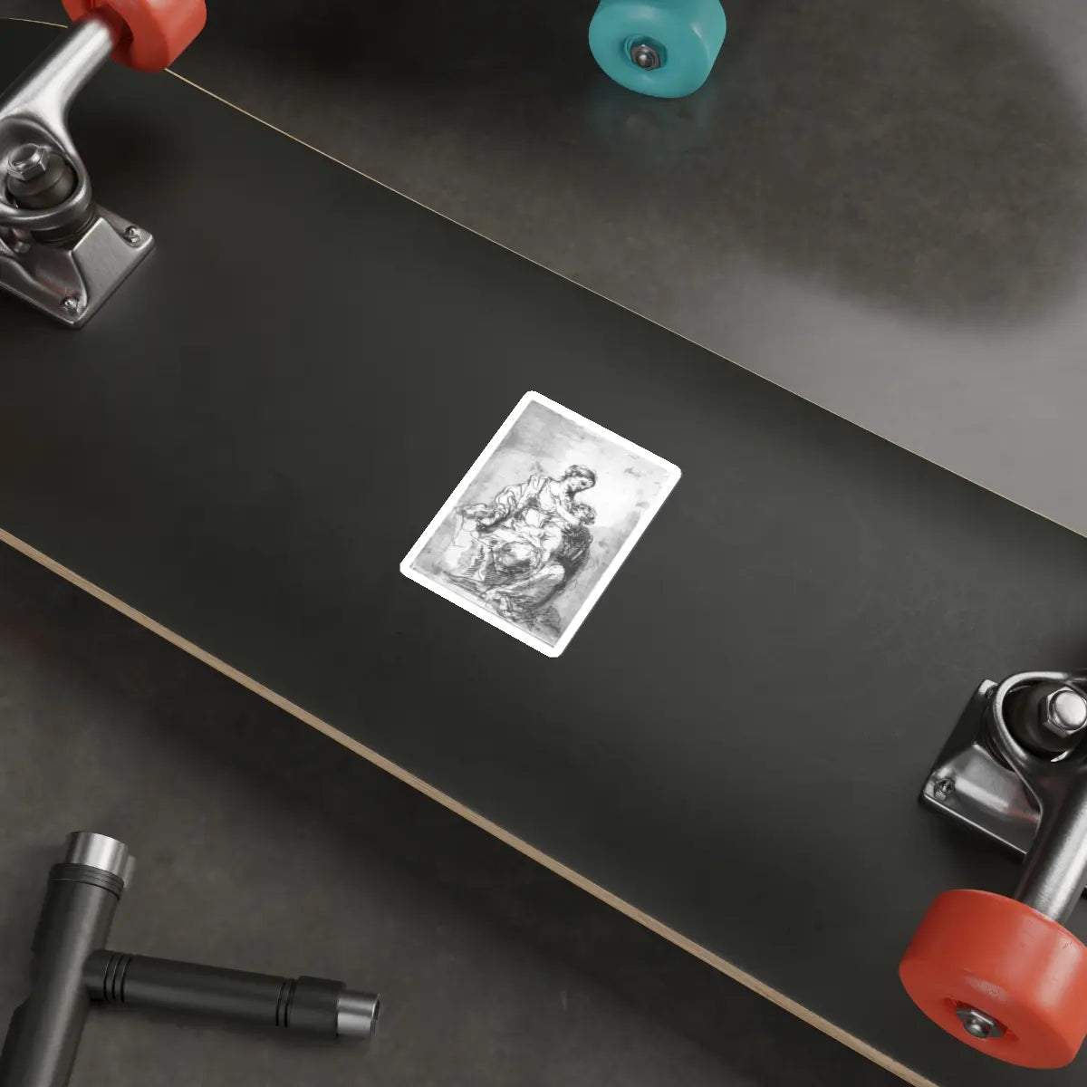 SKU:19388176389327743265 Sticker types:White Shape:Die-Cut Sizes:3" × 3"
