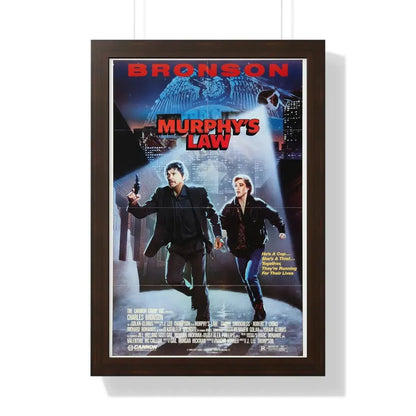 MURPHY'S LAW 1986 - Framed Movie Poster - The Sticker Space