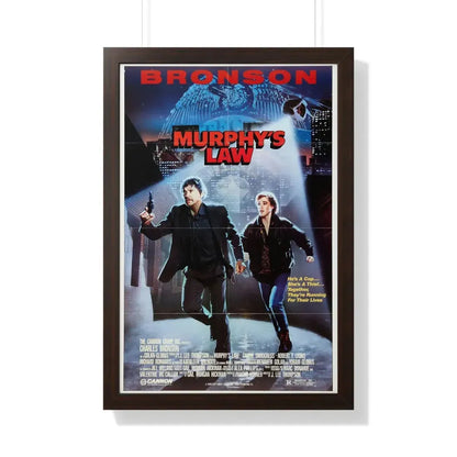 MURPHY'S LAW 1986 - Framed Movie Poster - The Sticker Space